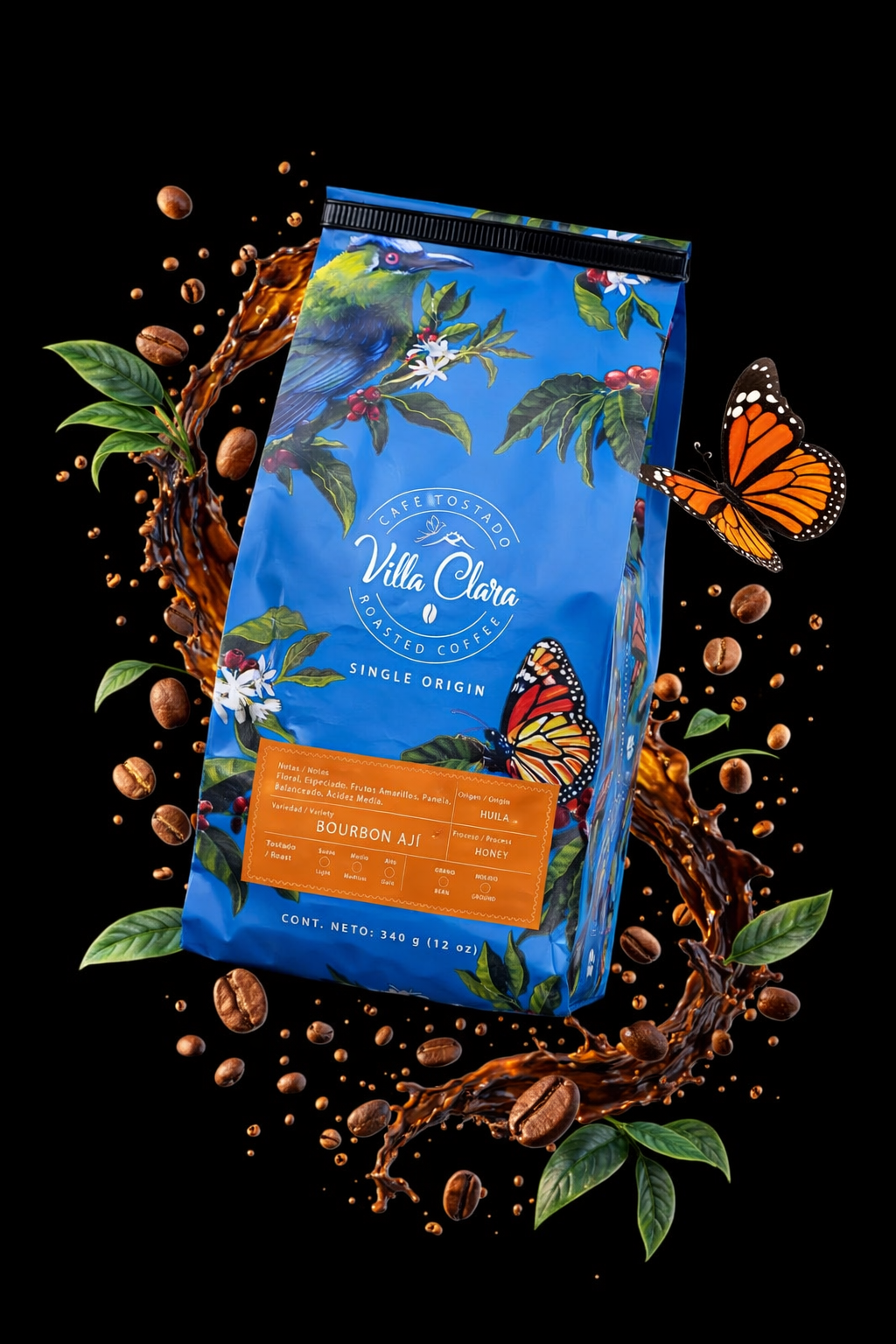 CAFÉ  BORBÓN AJí HONEY