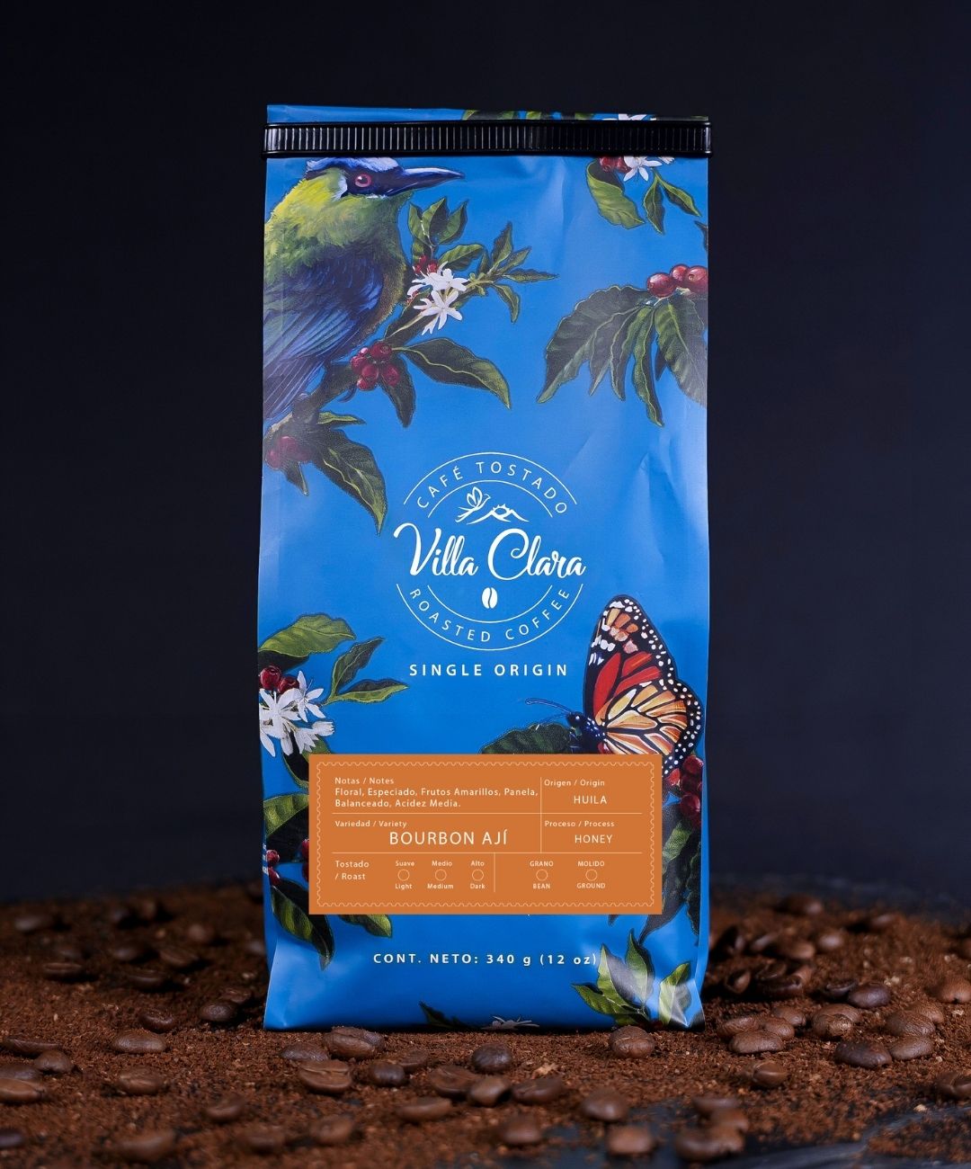 CAFÉ  BORBÓN AJí HONEY