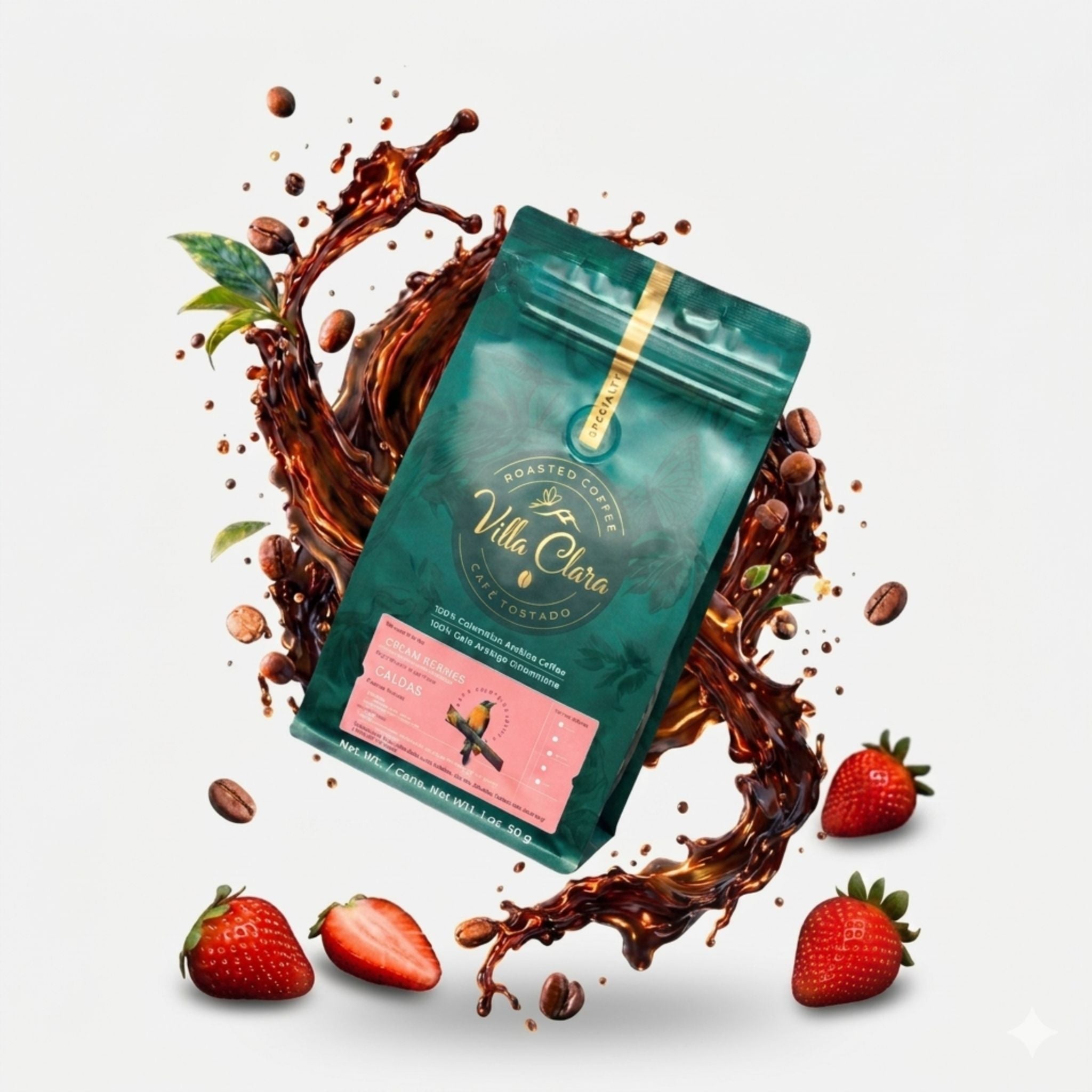 CAFÉ  CREAM BERRIES / HONEY