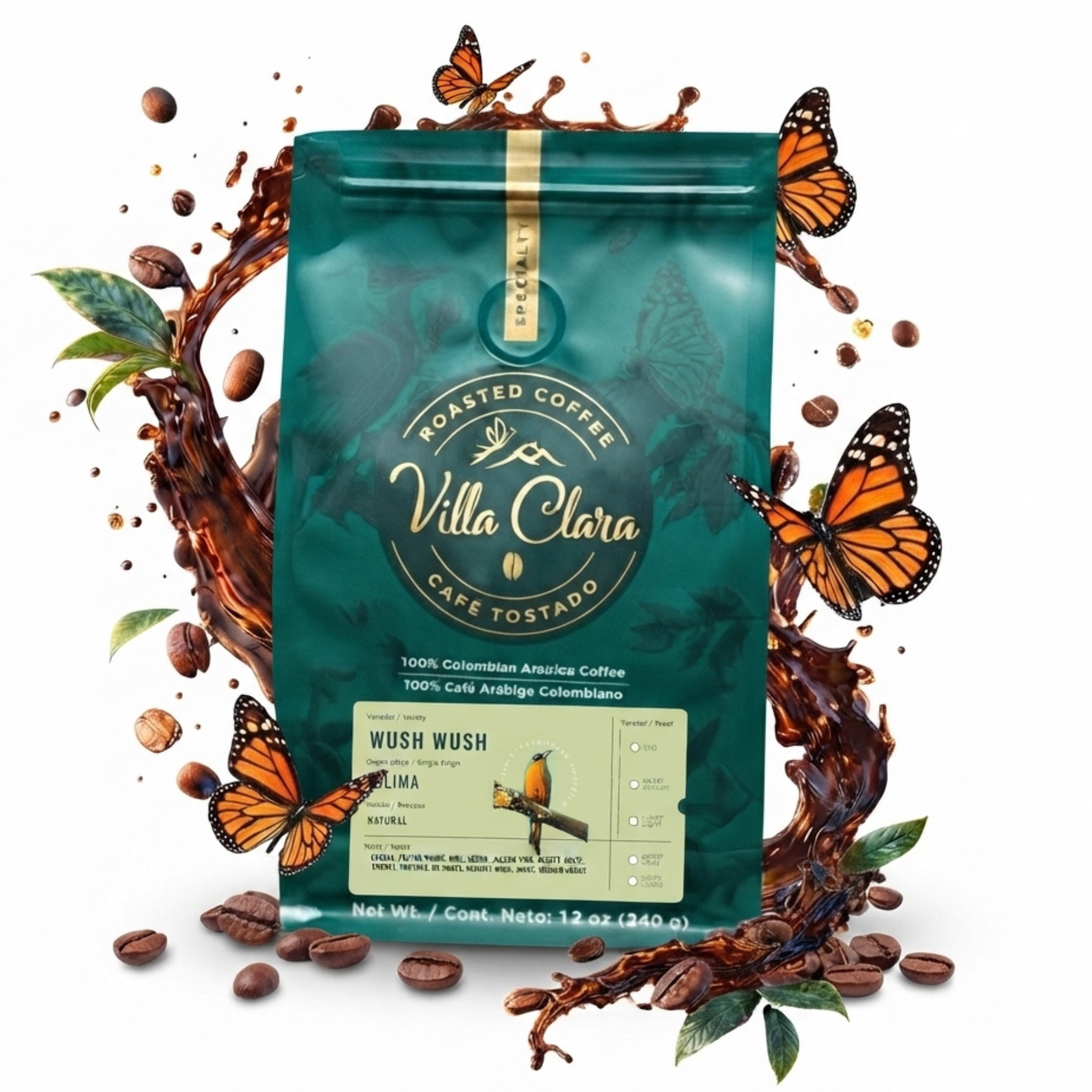 CAFÉ  WUSH WUSH / NATURAL