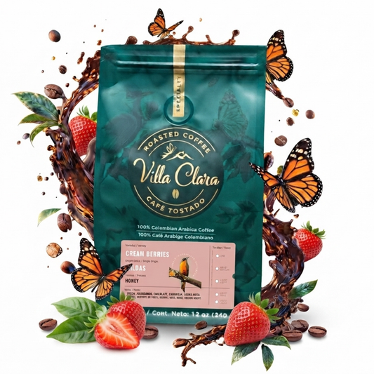 CAFÉ  CREAM BERRIES / HONEY