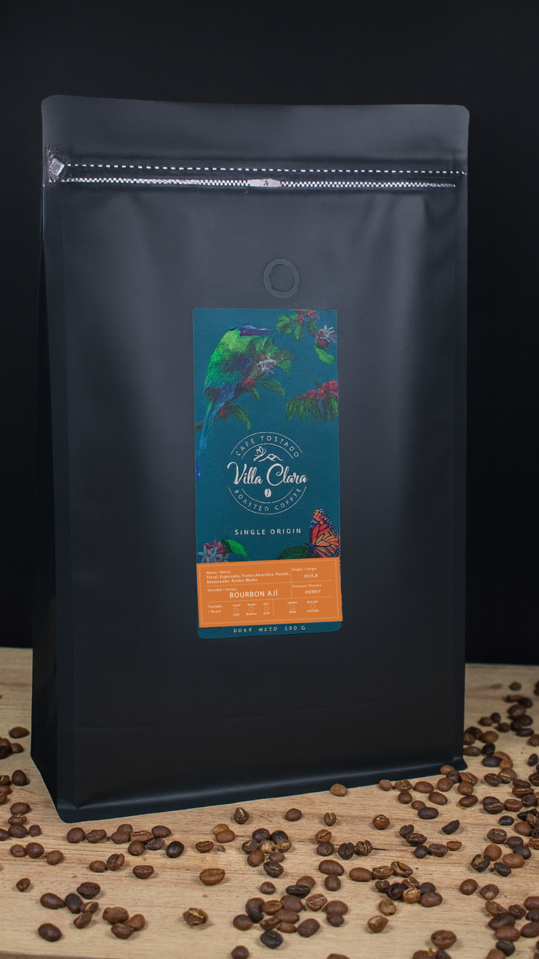 CAFÉ  BORBÓN AJí HONEY